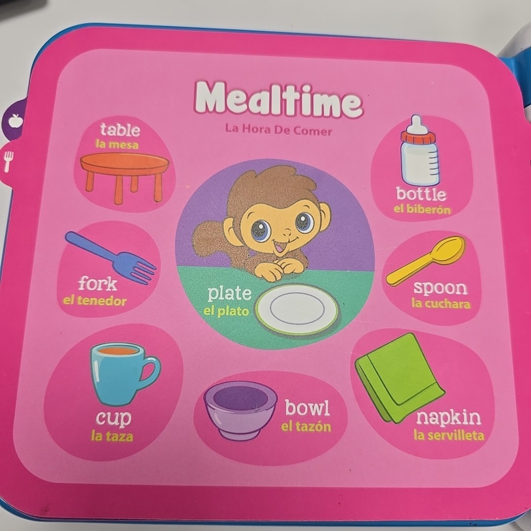 Leap Frog Learning Friends 100 Words Book, Learning Tool, Educational, Works