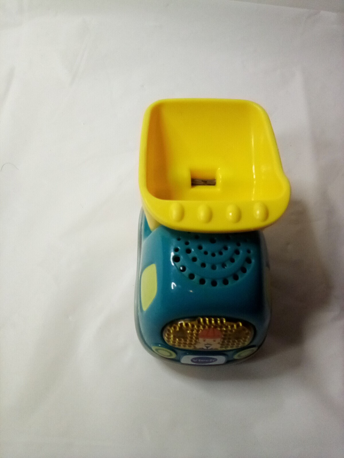 V-Tech Go Go Smart Wheels David Dump Truck Interactive Toy Sounds Lights Sings