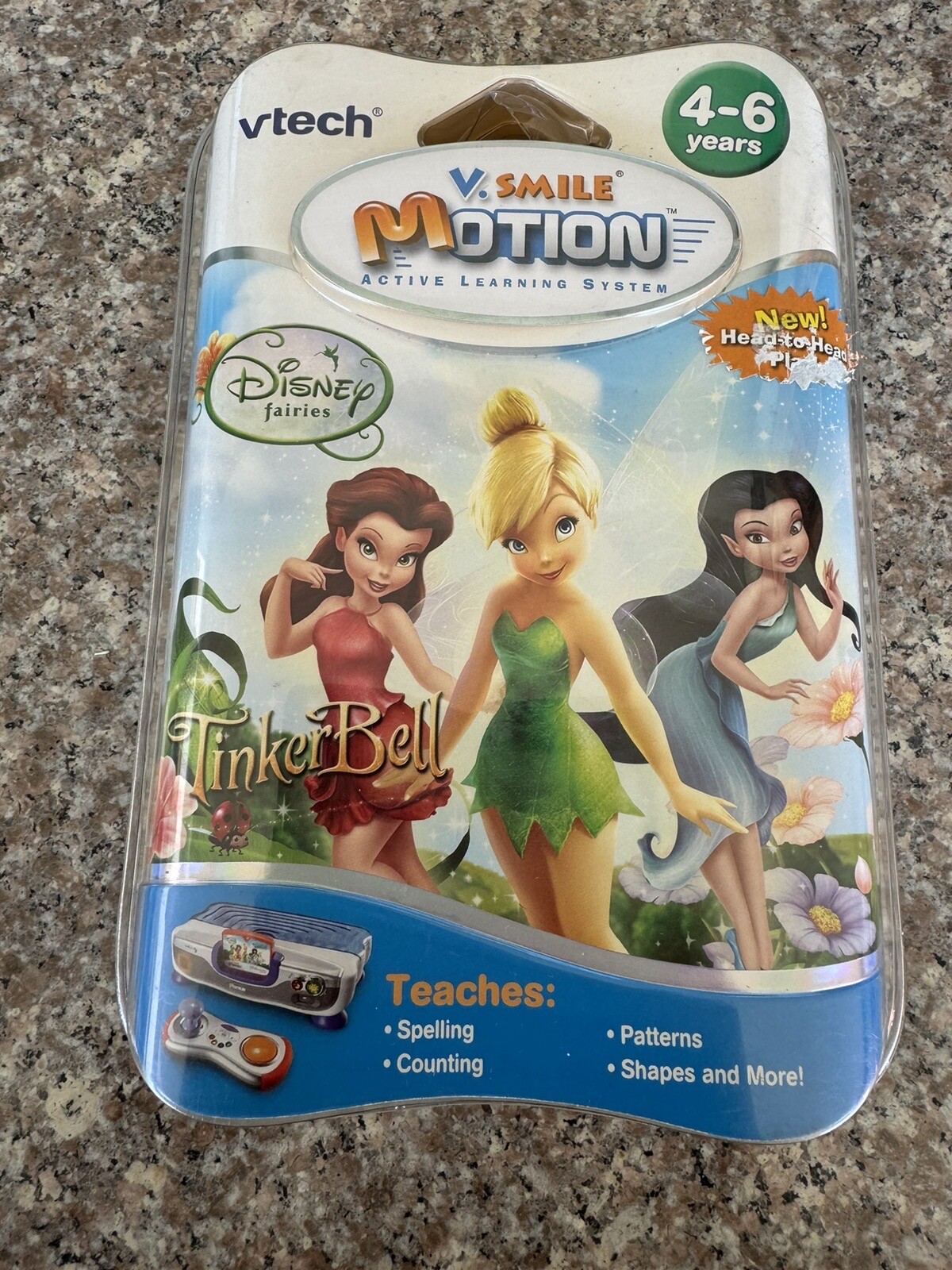 Vtech V. Smile Motion Game – Disney Fairies – Tinker Bell 4-6 Years