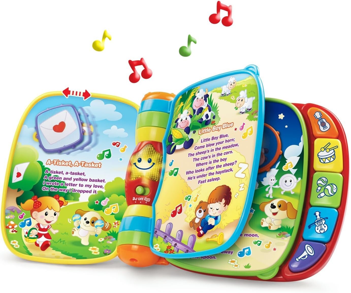 Interactive Musical Nursery Rhymes Book for Kids 6 Months – 3 Years Old