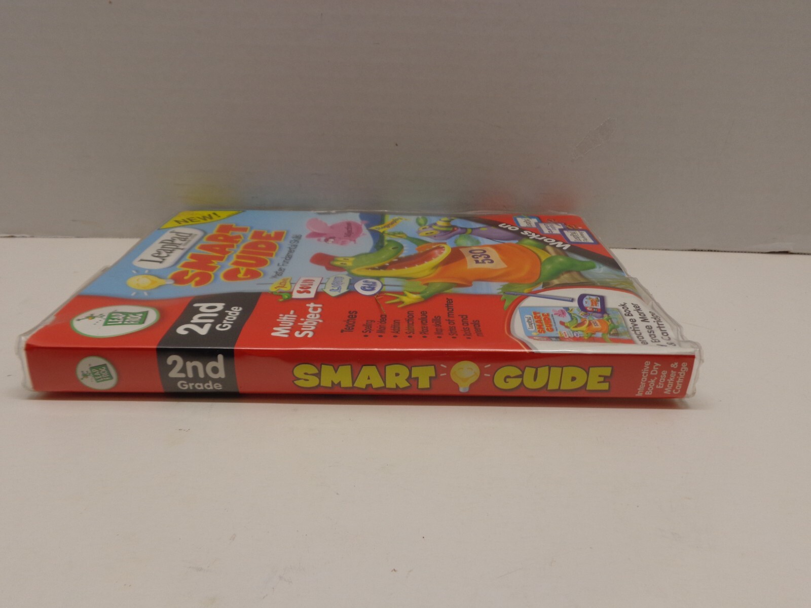 Leap Frog LeapPad SMART GUIDE Interactive Book And Cartridge 2nd Grade