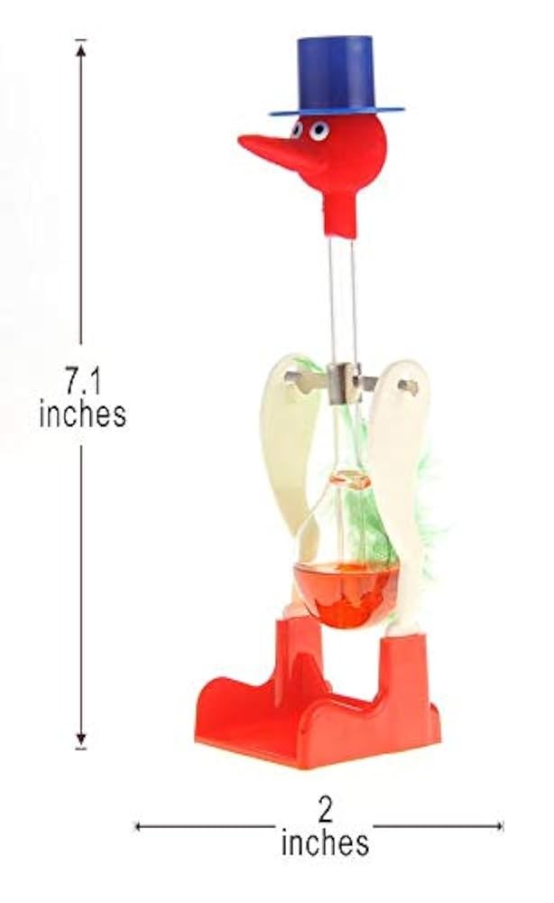 Classic Head Dunk Perpetual Motion Science Toy Retro Physics Desk Gadget Gift 🎁
