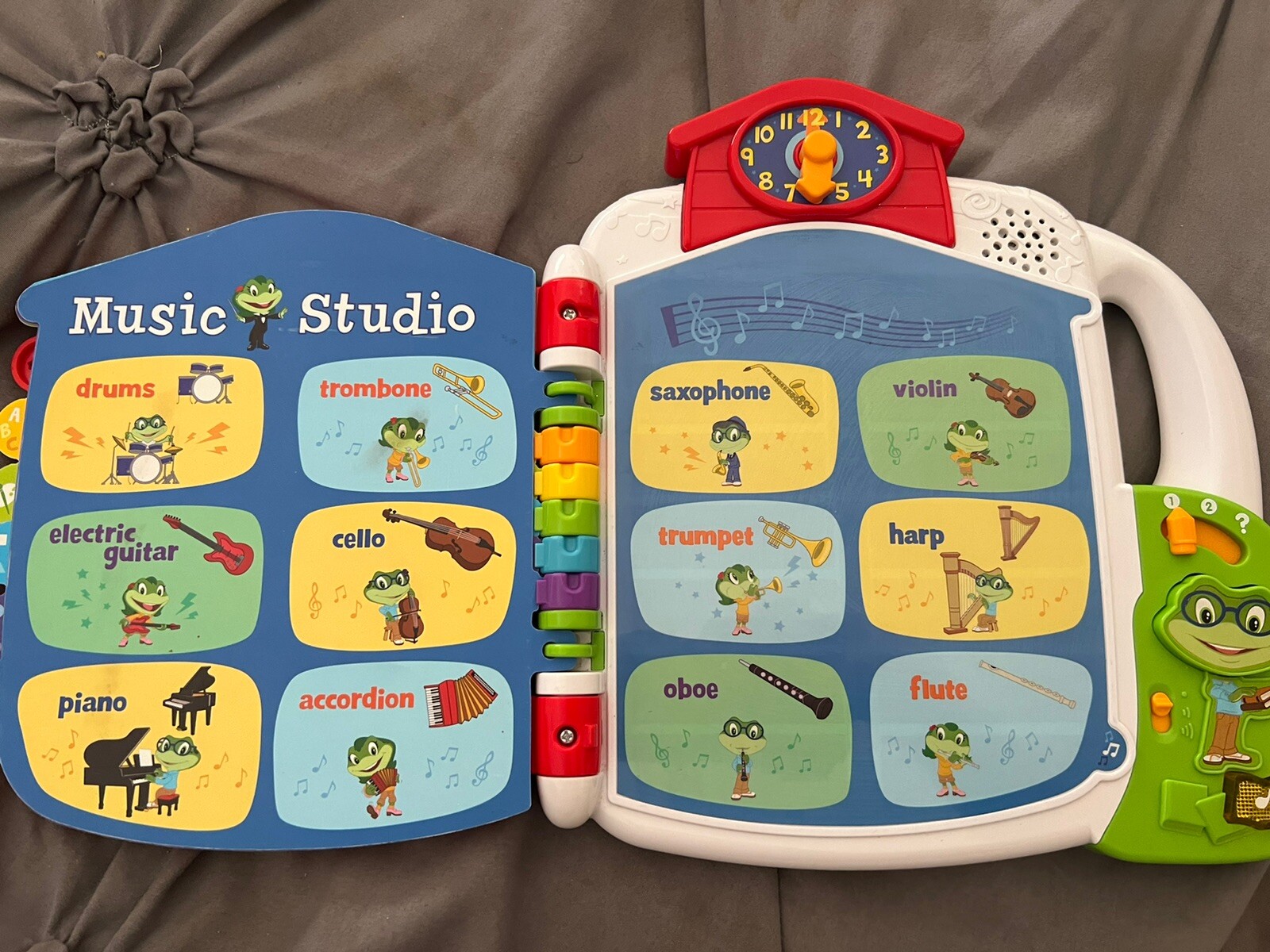 Leap Frog Get Ready For School Book Learning Educational Toy Colors Alphabet