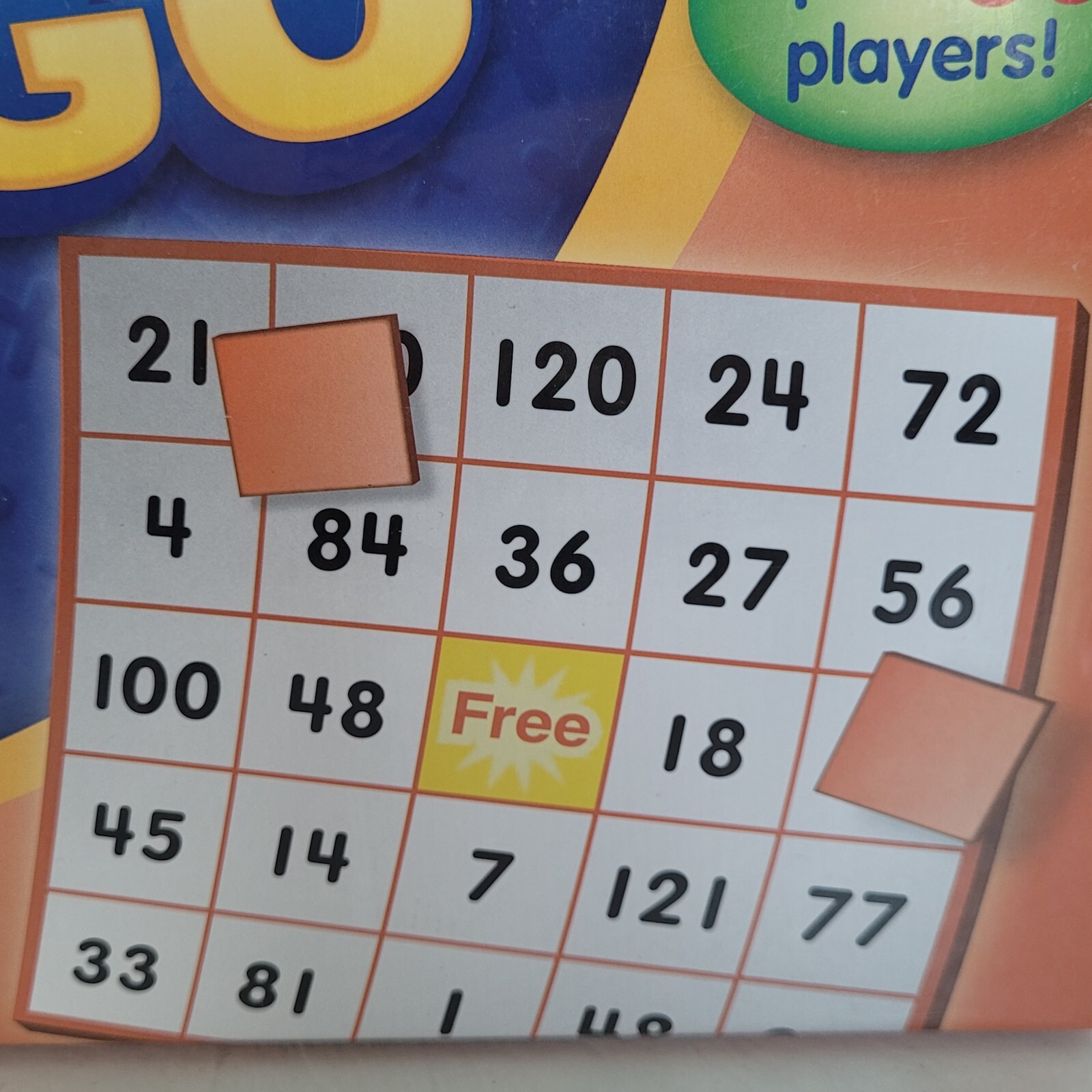 Multiplication BINGO Lakeshore Game Grades 3-4 Sealed Up To 36 Players Brand New