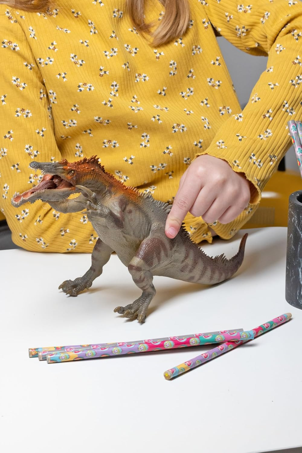 – Hand-Painted – Dinosaurs – Baryonyx – 55054 – Collectible – for Children – Sui