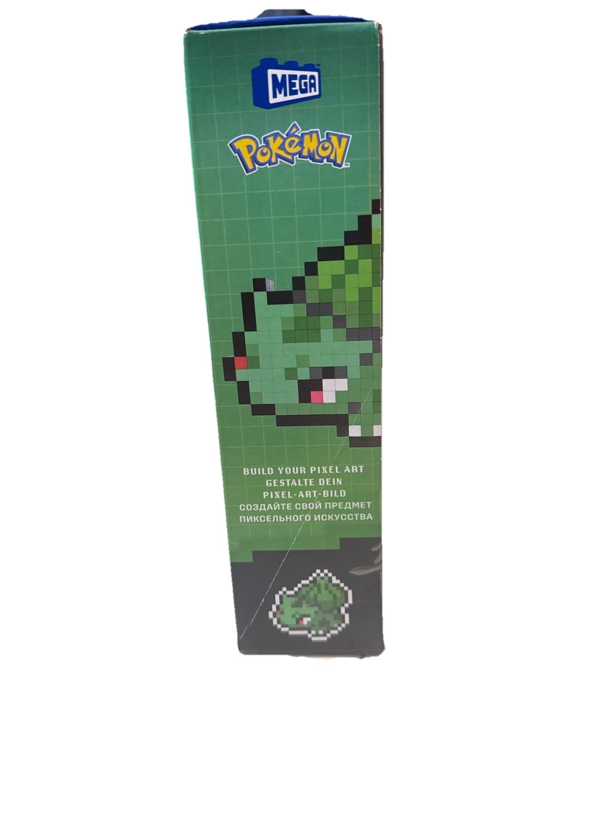 Pokemon Bulbasaur Mega Blocks Pixel Art Building Kit & Display Toy NEW