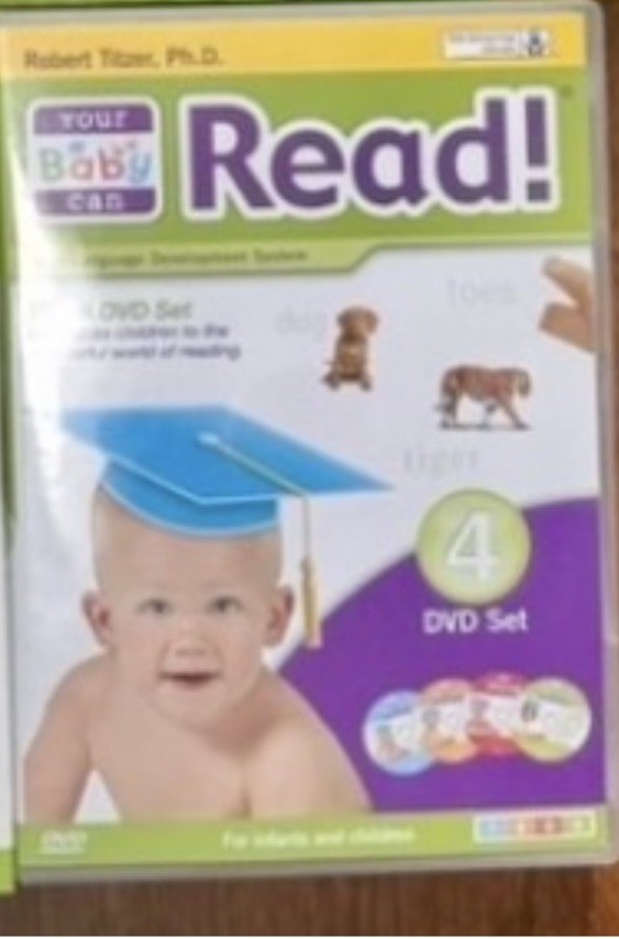 YOUR BABY CAN READ EARLY LANGUAGE DEVELOPMENT SYSTEM~MISSING 2 FLASHCARD BOXES
