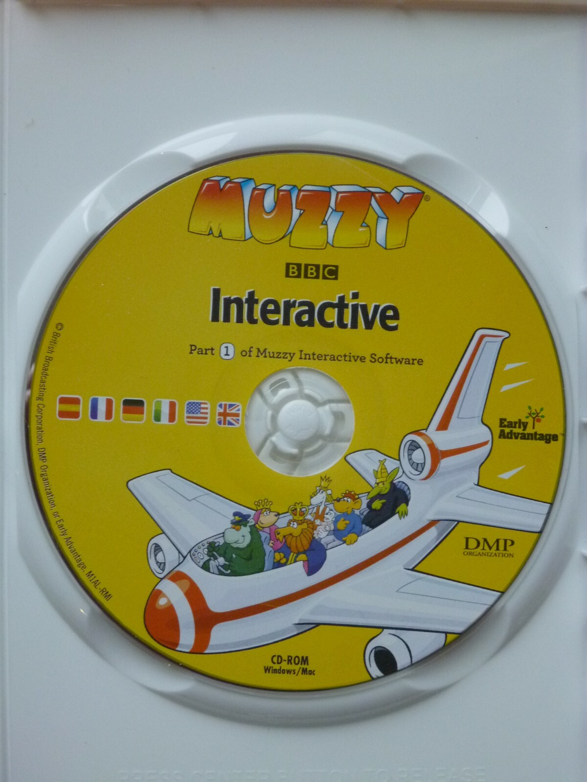 Muzzy Interactive Language Games & Exercises Software Part 1 Bonus PC MAC CD BBC
