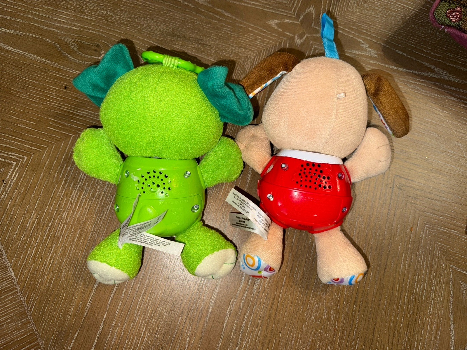 Leap Frog Sing and Snuggle Scout and Cuddle Sing Pup Interactive Plush Toy 8″