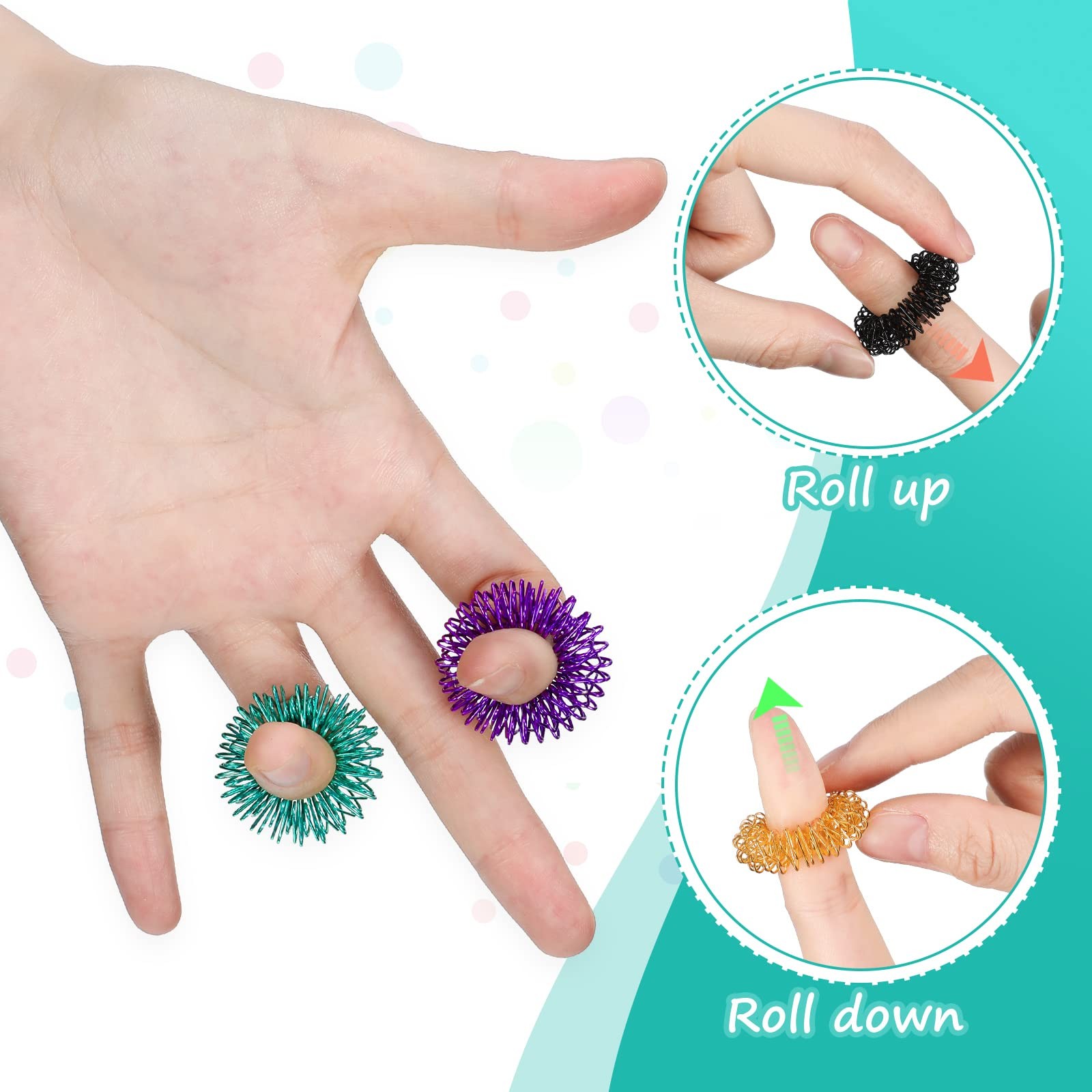 200 Pcs Exterior Diameter: 2.5 cm, Inner 1.2 Classic Color