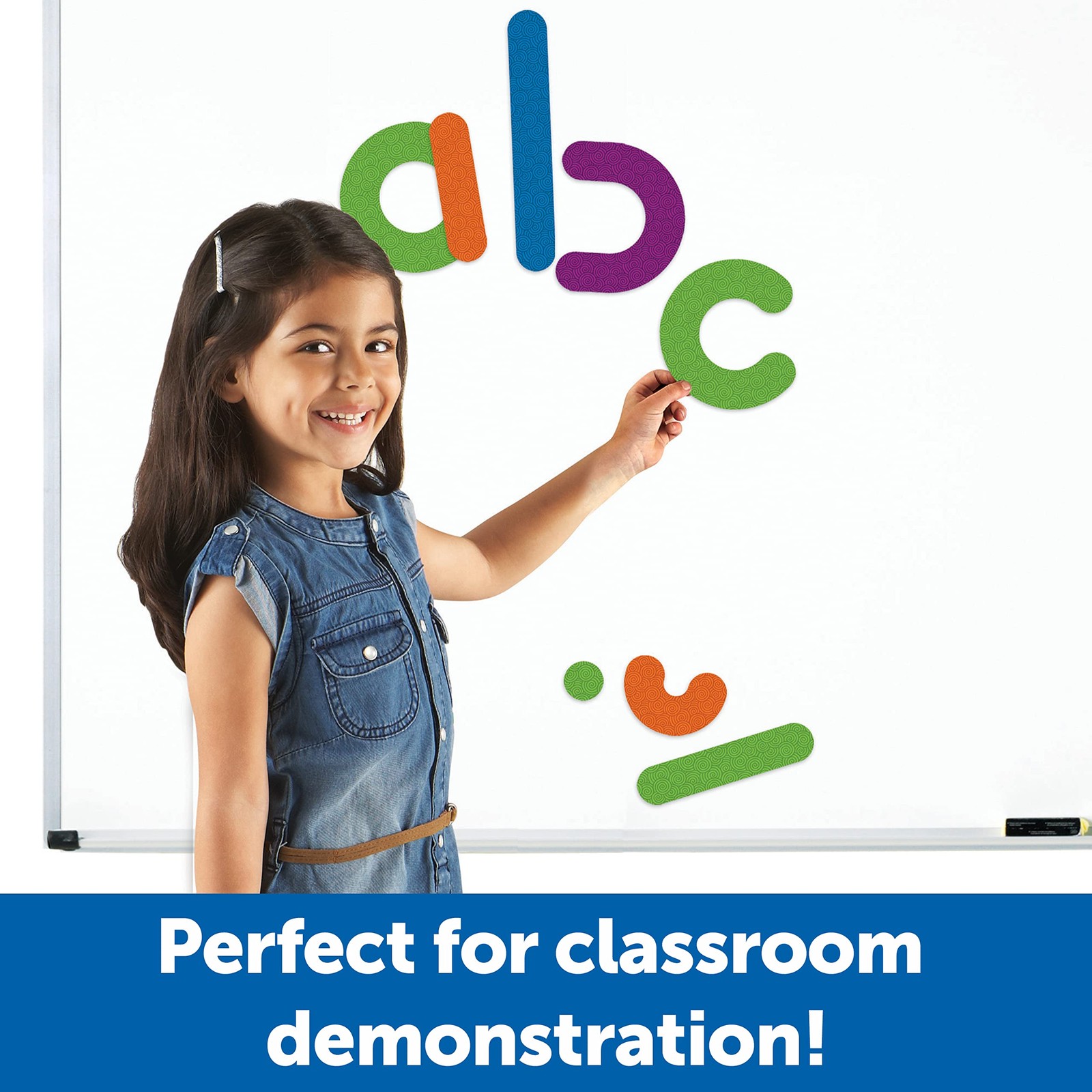 Learning Resources Giant Magnetic Letter Construction – Alphabet Magnets Letter