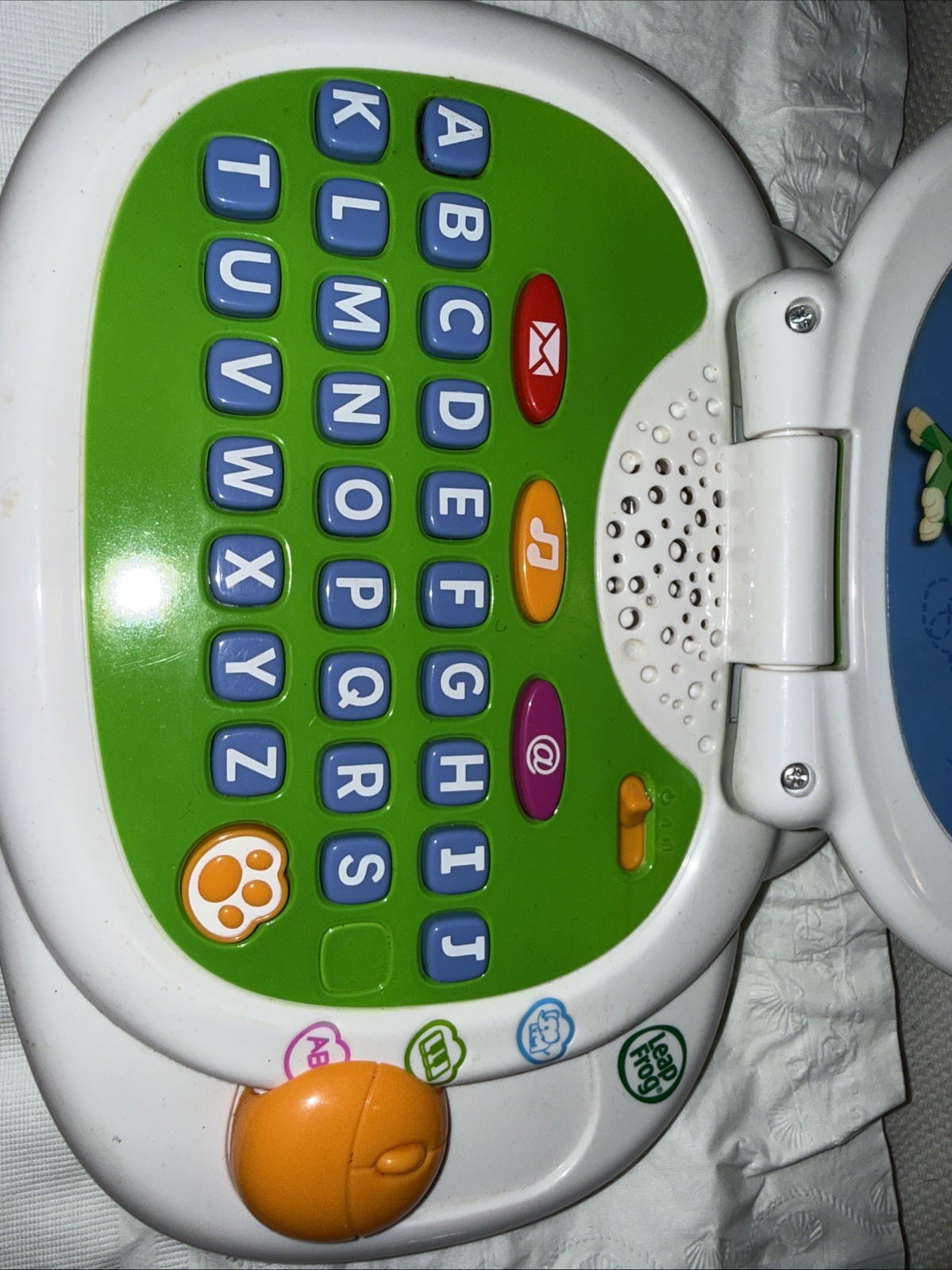 LeapFrog My Own Leaptop Laptop Green Learning Interactive ABC Music Games