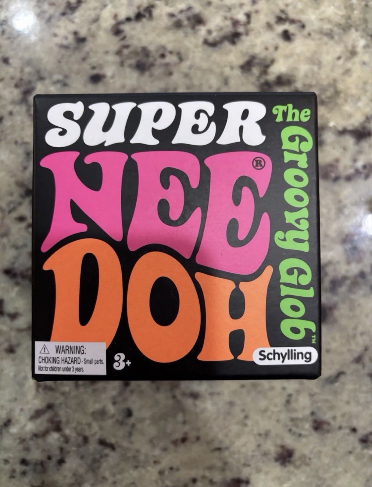 NEEDOH Super Groovy Glob Giant Nee Doh Stress Ball XL Squishy Toy Purple