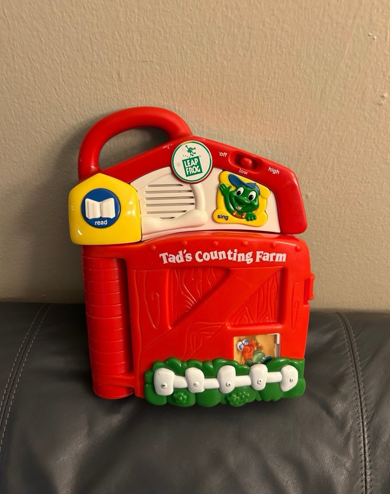 Leap Frog ~ TAD’S COUNTING FARM Interactive Electronic Talking Book ~ Complete