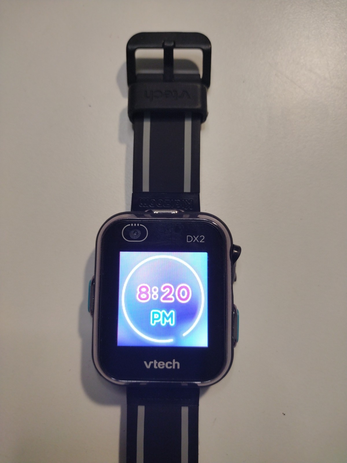 VTech Kidizoom Smartwatch DX2 Black – Working – USB Cover Missing – Used