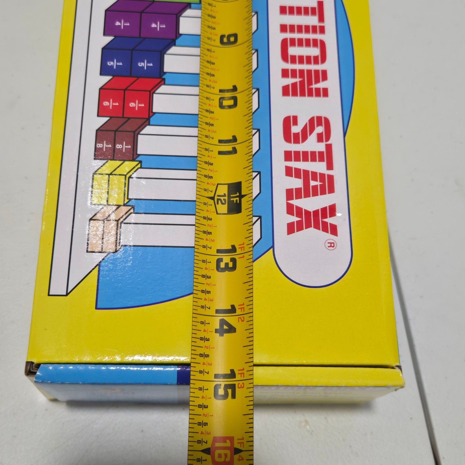 VTG Ideal Fraction Stax Math Manipulatives Learning Grades 2-6 Carson-Dellosa