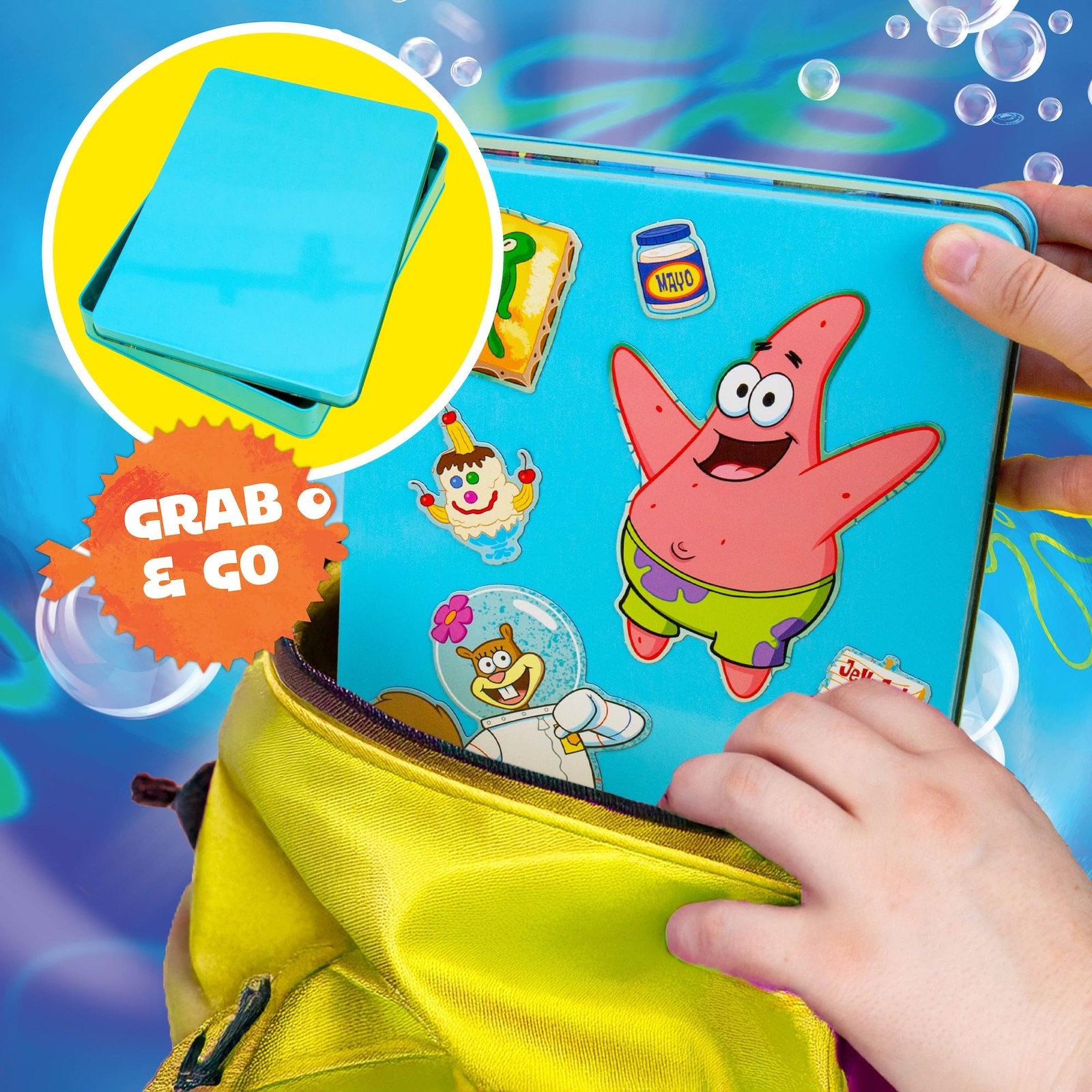 Spongebob Squarepants Magnetic Playset, 7.16 x 1.57 x 9.57 inches,