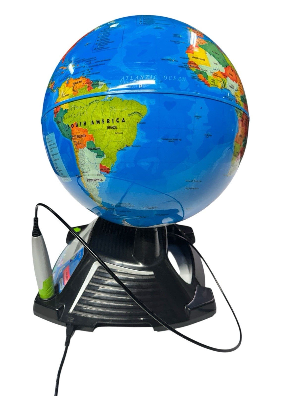 Leapfrog Magic Adventures Globe w/ LCD Integrated Video Screen Display 80-605400