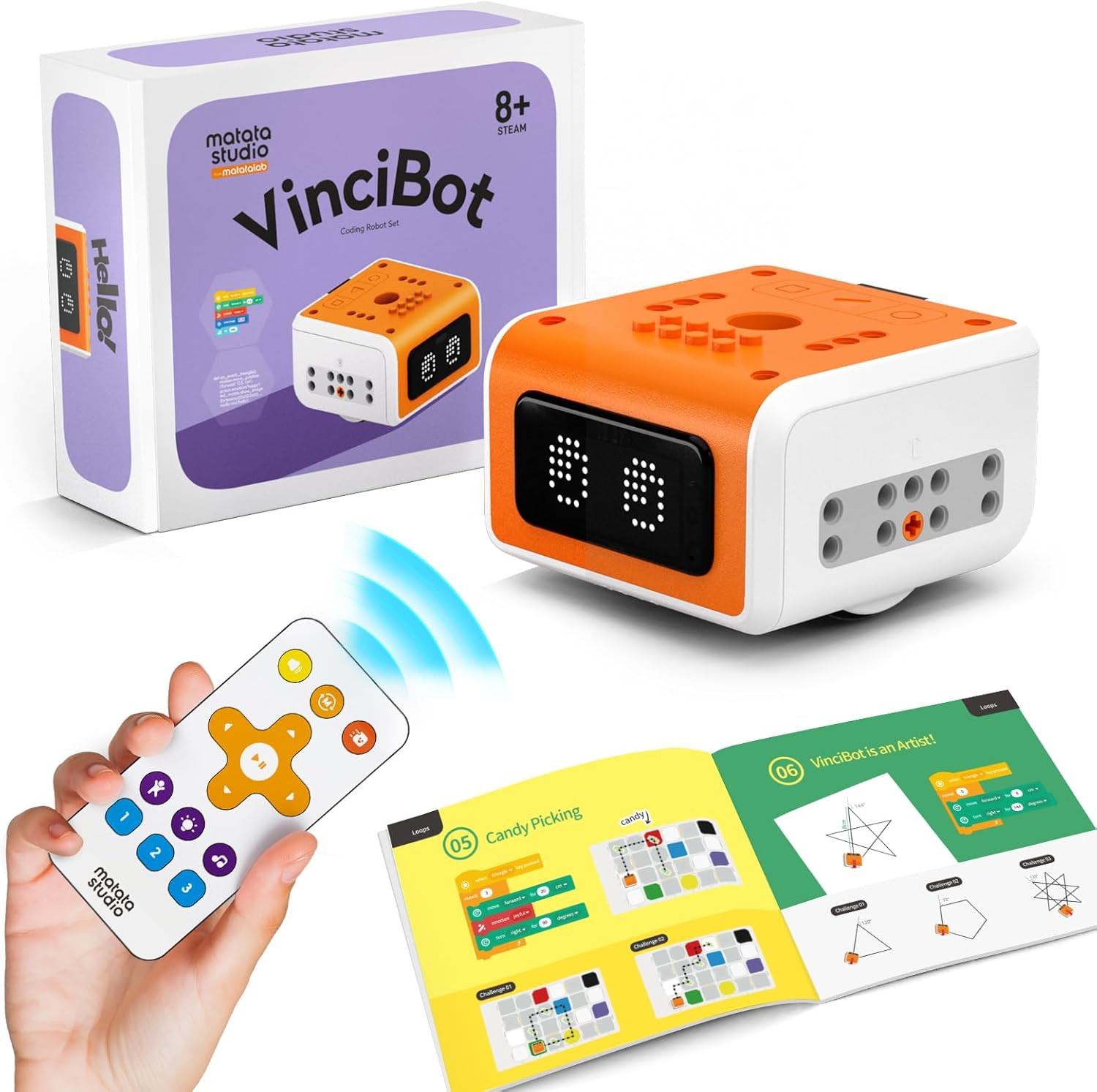 STEM Robot for Kids 8-12 Scratch Python