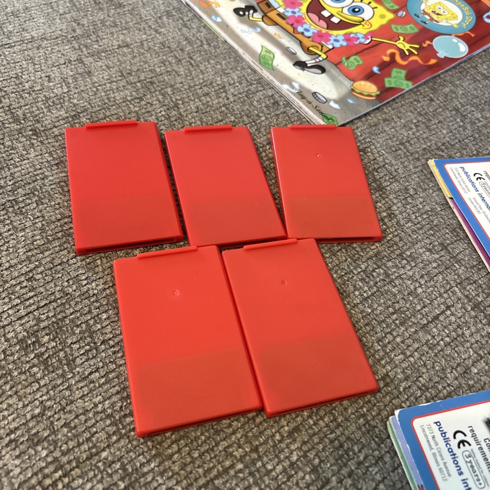 Story Reader Books and Cartridges (7 Books & 5 Carts) Disney, Scooby READ!!