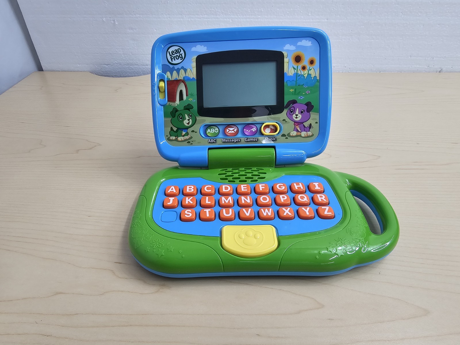 Leap Frog My Own Leaptop Kids/Toddler Laptop Learning Alphabet Used Works