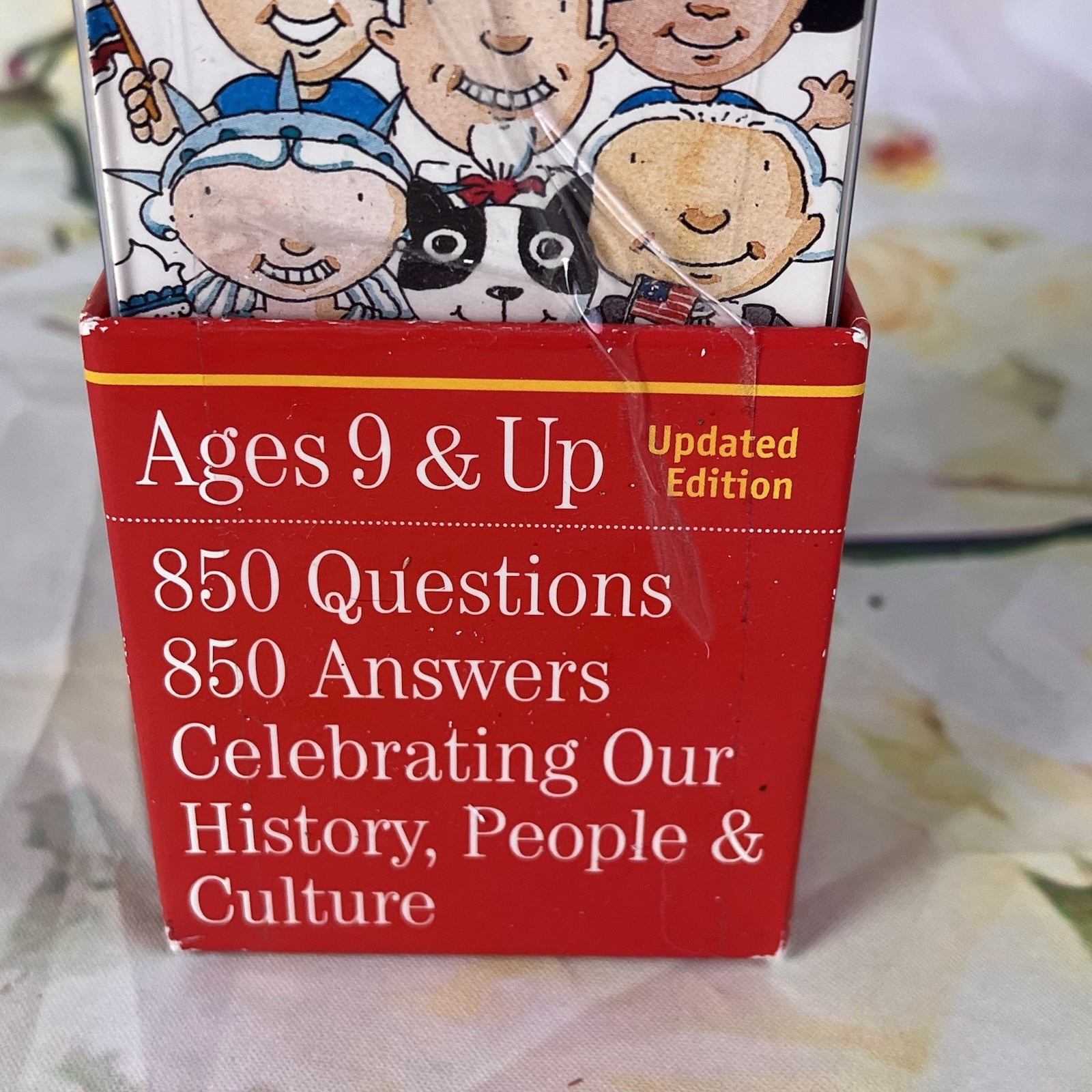 Brain Quest AMERICA USA History People Culture Ages 9+ Classic Toys Winner