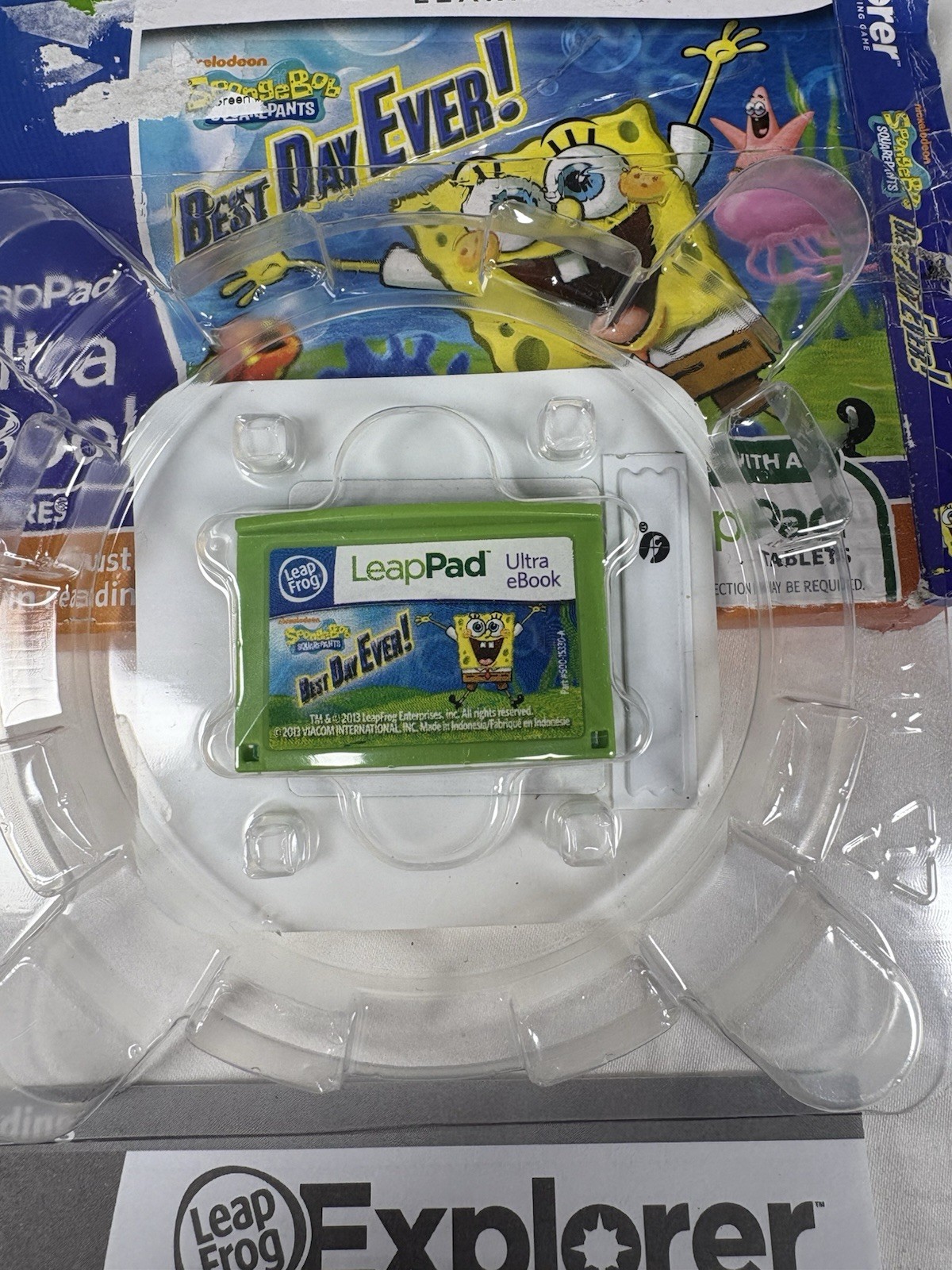 LeapFrog -SpongeBob SquarePants Best Day Ever LeapPad Ultra eBook Sponge Bob