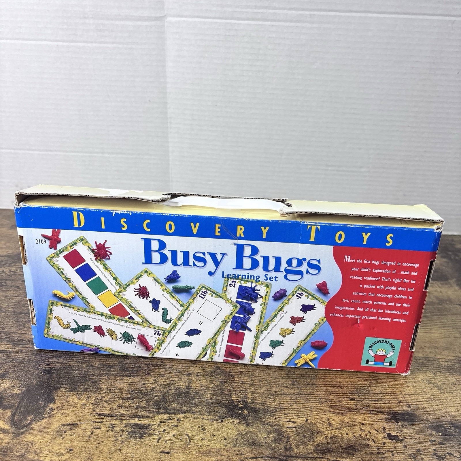 Discovery Toys Busy Bugs Learning Resources Game 2000 Vtg Original Box Complete