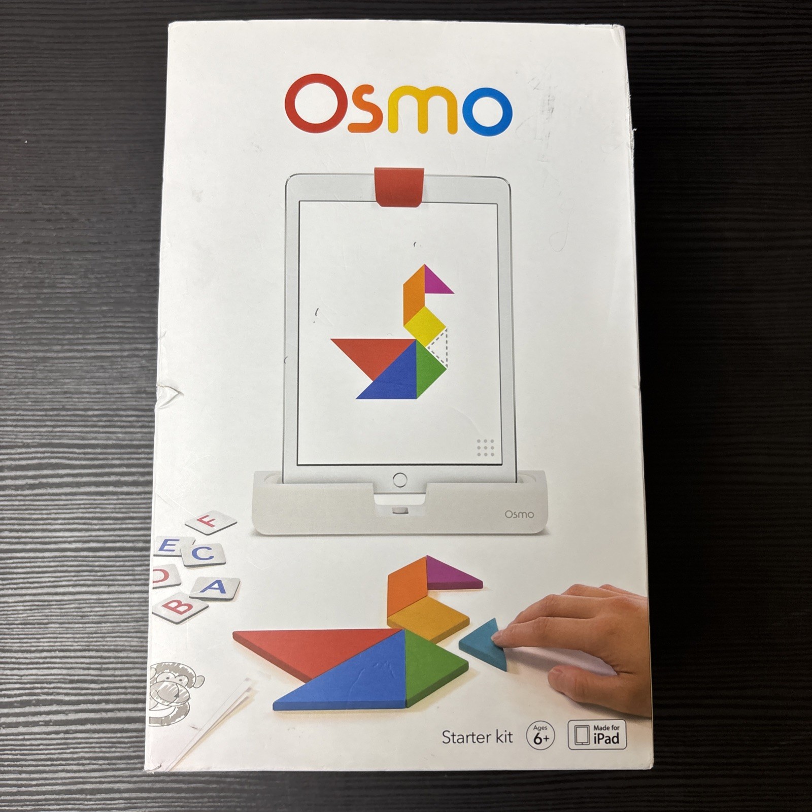 Osmo iPad Kids Learning Game Starter Kit with Base Words Tangram Newton *used