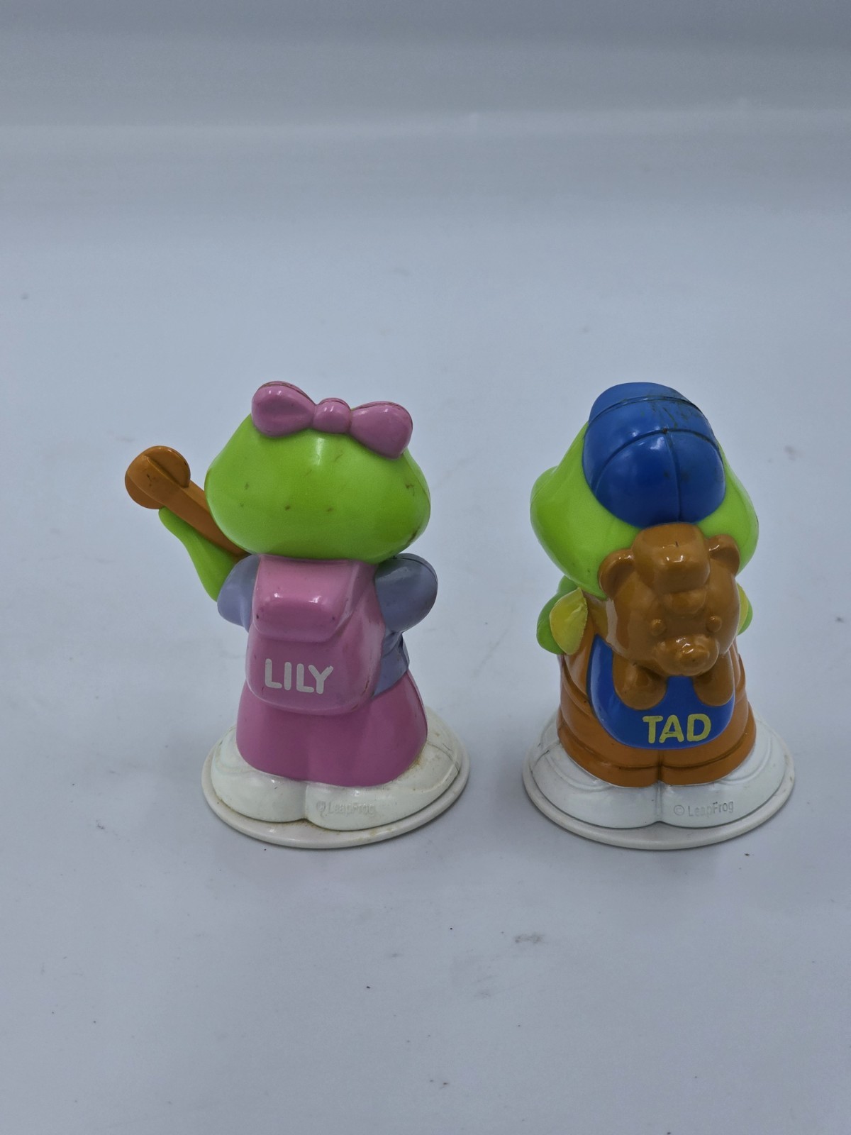 Vintage Leap Frog Phonics School Bus Music Band Replacement Figures Lily and Tad