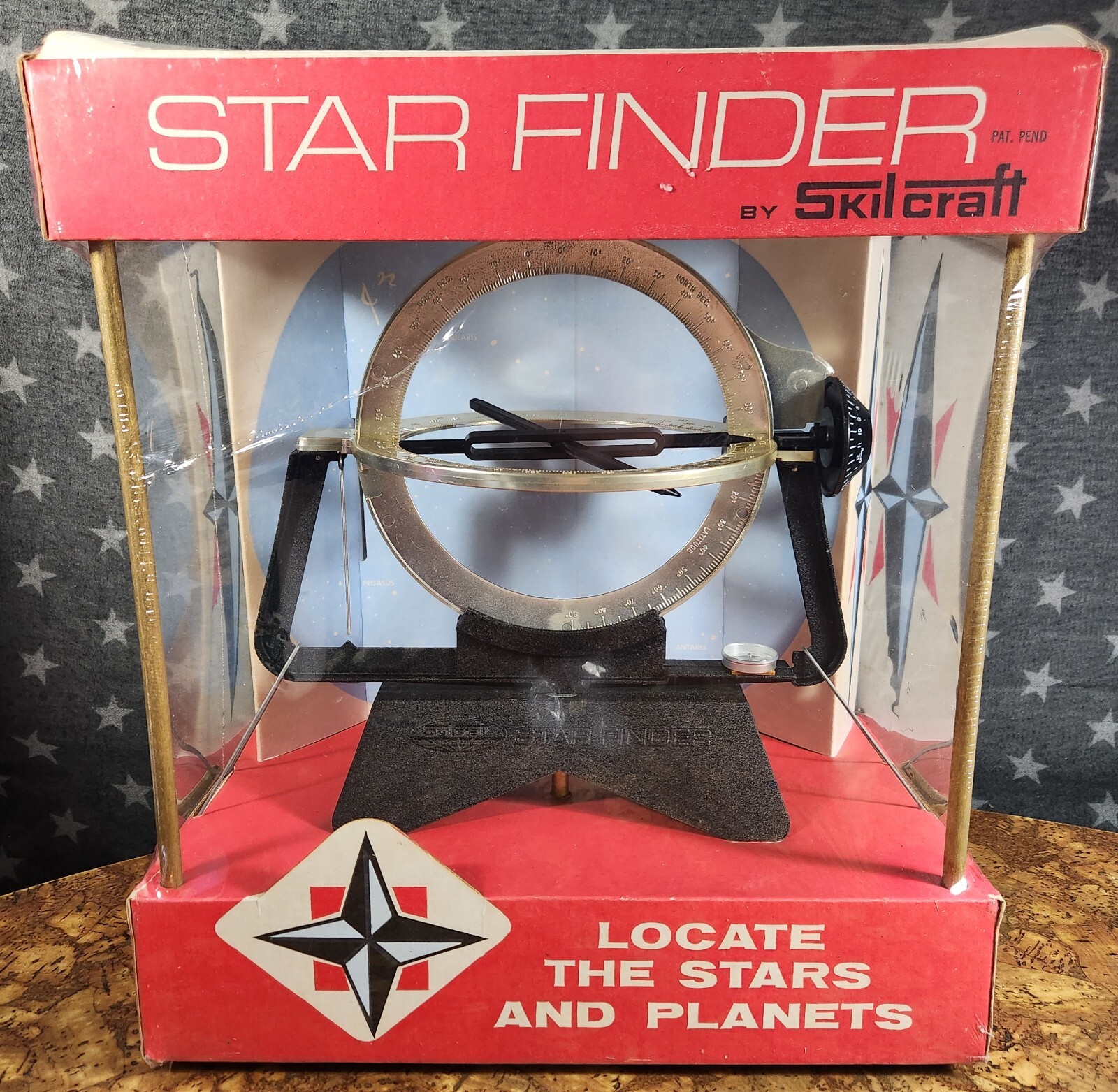 60s Skil Craft Star Finder 490 SEALED Armillary *Missing MANUAL some accessories