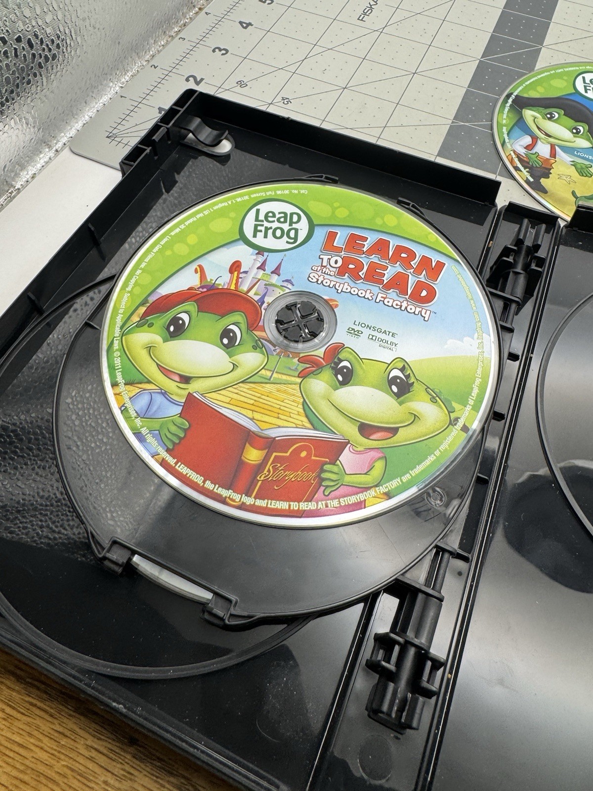 Leap Frog 3 DVD Learning Collection Alphabet Numbers Learn To Read Plus 3 Bonus!