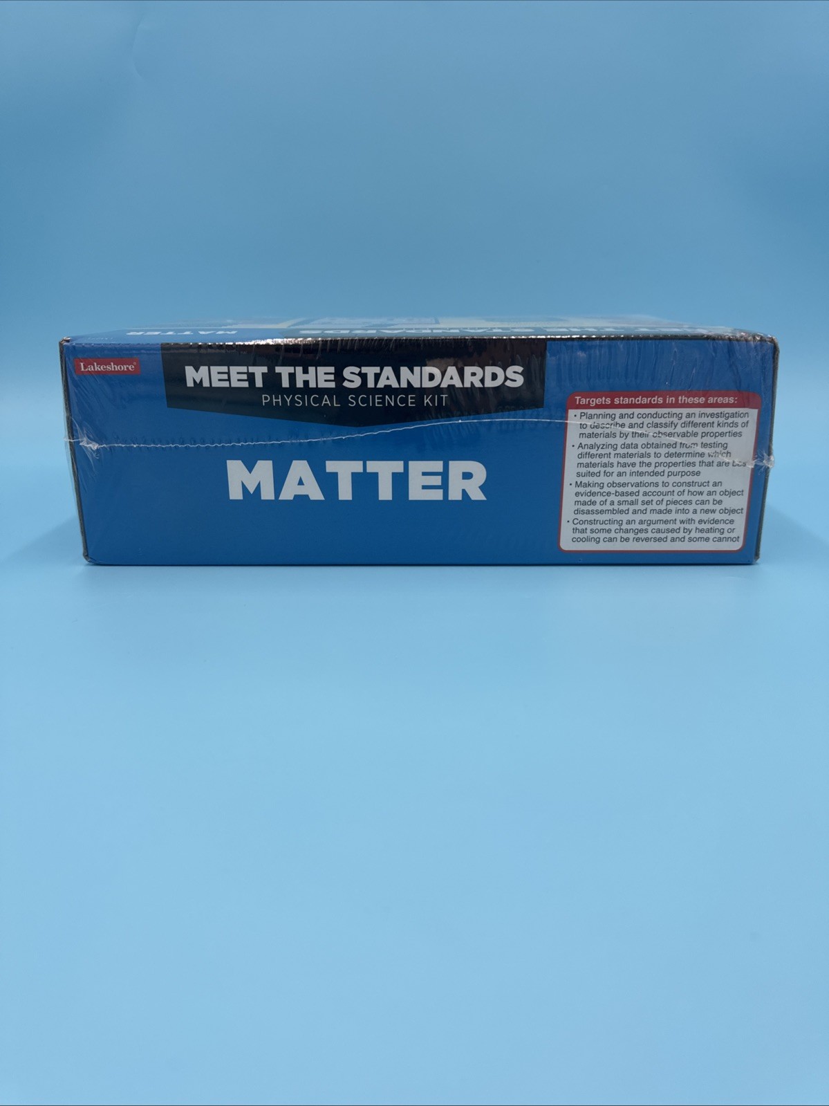 Lakeshore-Matter-Meet The Standards Physical Science Kit 2nd Grade New!! LM271