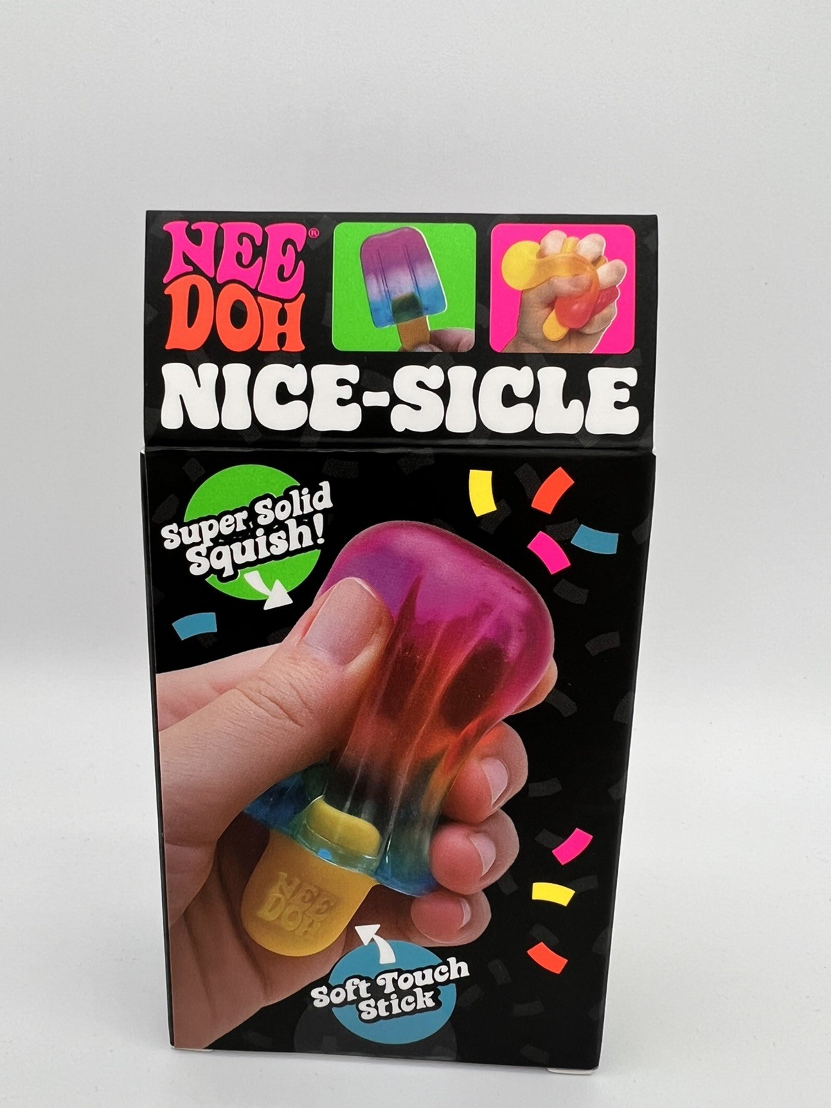 AUTHENTIC Nee Doh Nice-Sicle Popsicle Pink NEEDOH – NEW IN BOX US SELLER