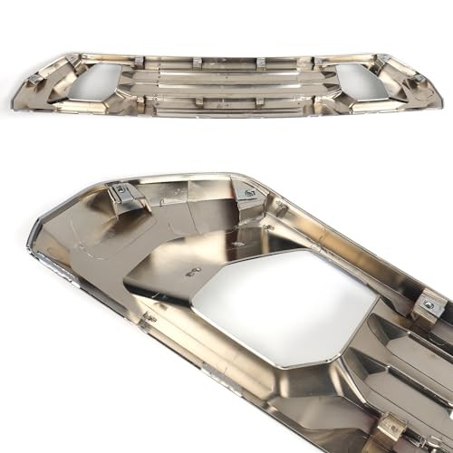 Grille Set 5pcs Compatible with GMC Sierra 1500 AT4/Denali 2019 Chrome 5pcs
