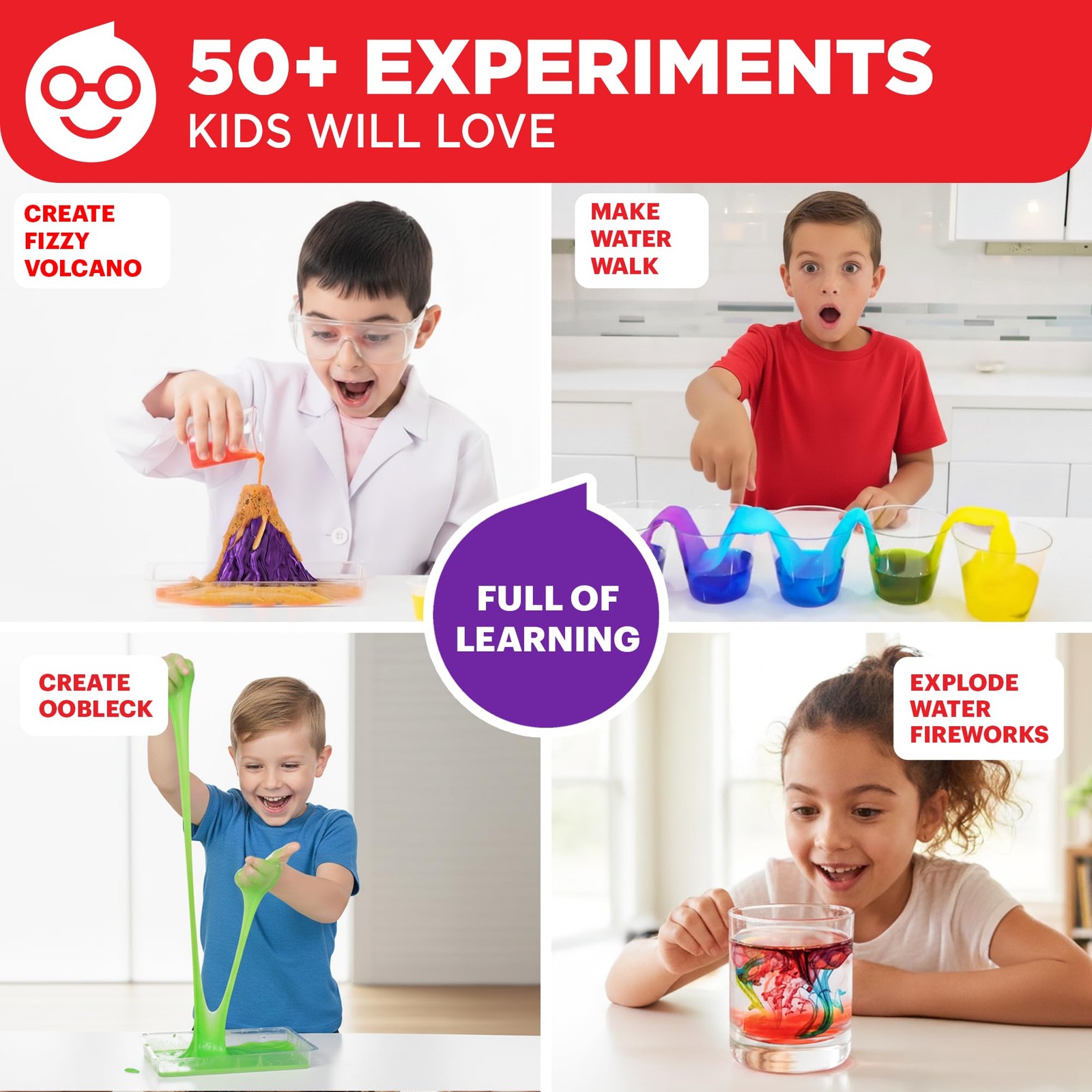 My First Science Kit for Kids Ages 45678 | Birthday Gift Ideas for 4+ Year Ol…