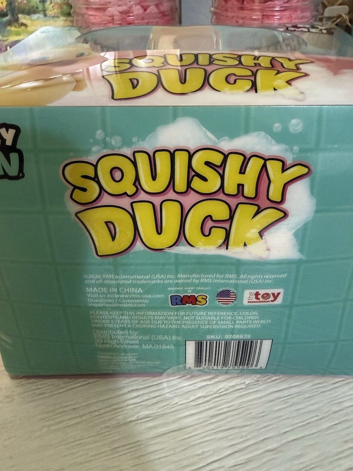 Jumbo Squishy Squeezy Duck Rare Viral TikTok Sold Out RMS Crazy Fun NEW Rare