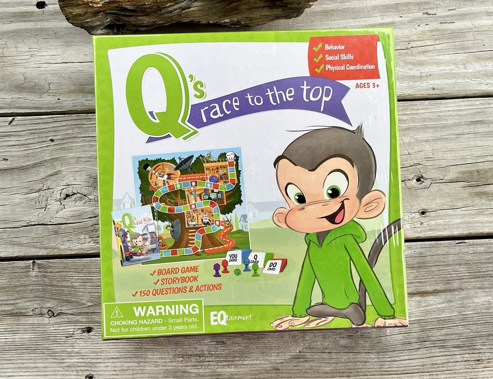 EQtainment Q’s Race To The Top Social Skills Board Game Ages 3 and older.