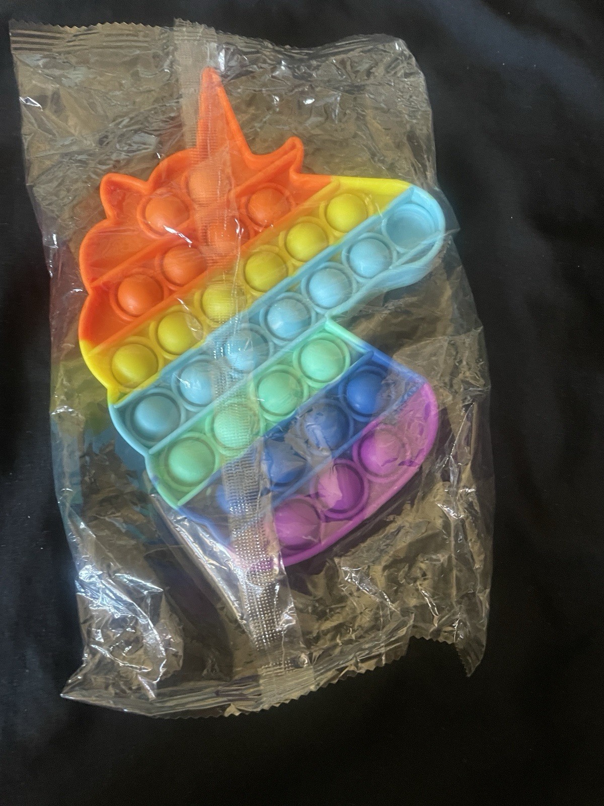 Rainbow Unicorn Tactile Sensory Toy for Ages 4-7, 8-11 Years, Recommended 4-11