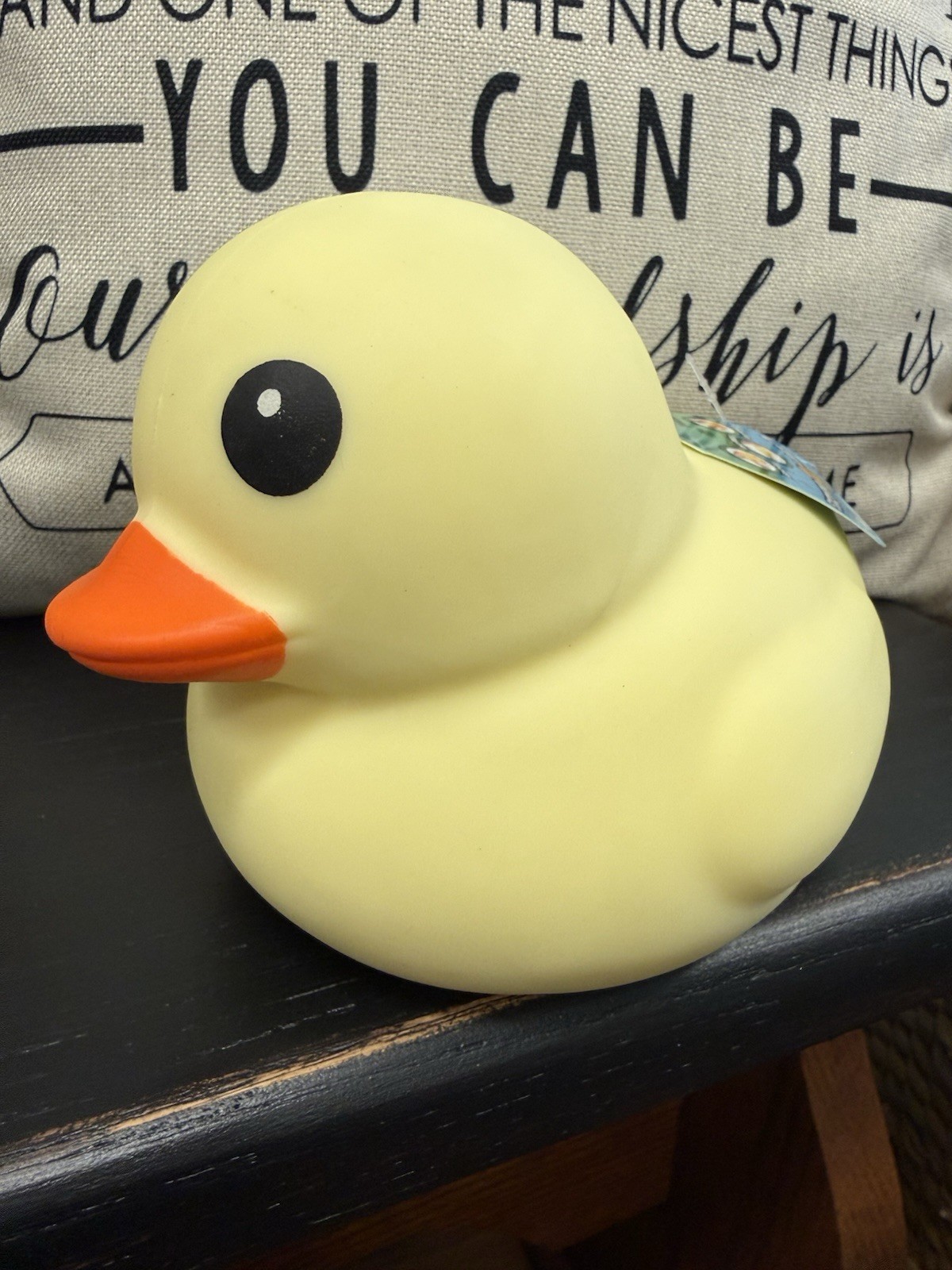 BRAND NEW Jumbo Squishy Duck Pastel Yellow 3+ Laffy Quacks 5″ Sunny Days Squishy