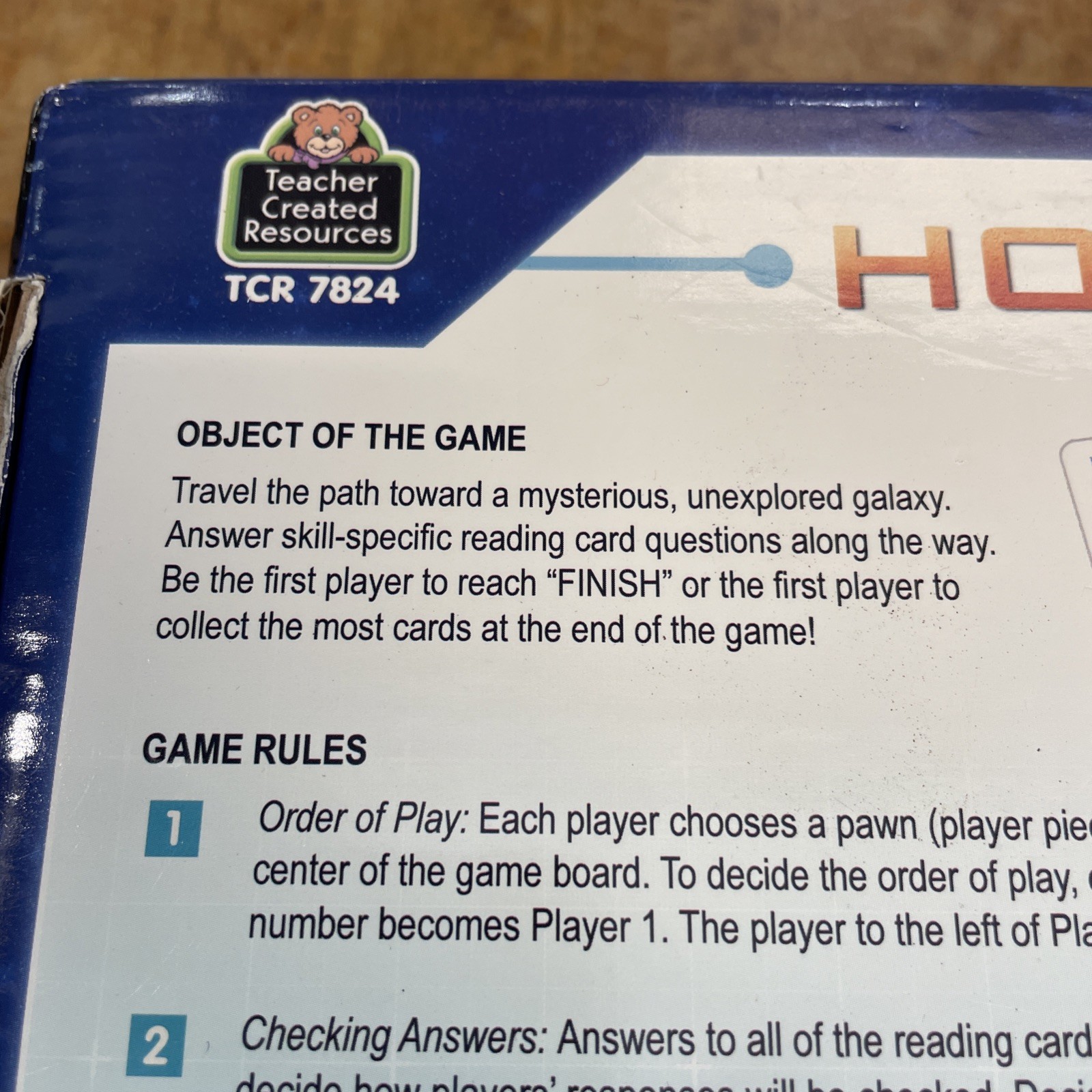 TCR~7824 Space Voyage Grades 4-5 Reading Comprehension Game Series