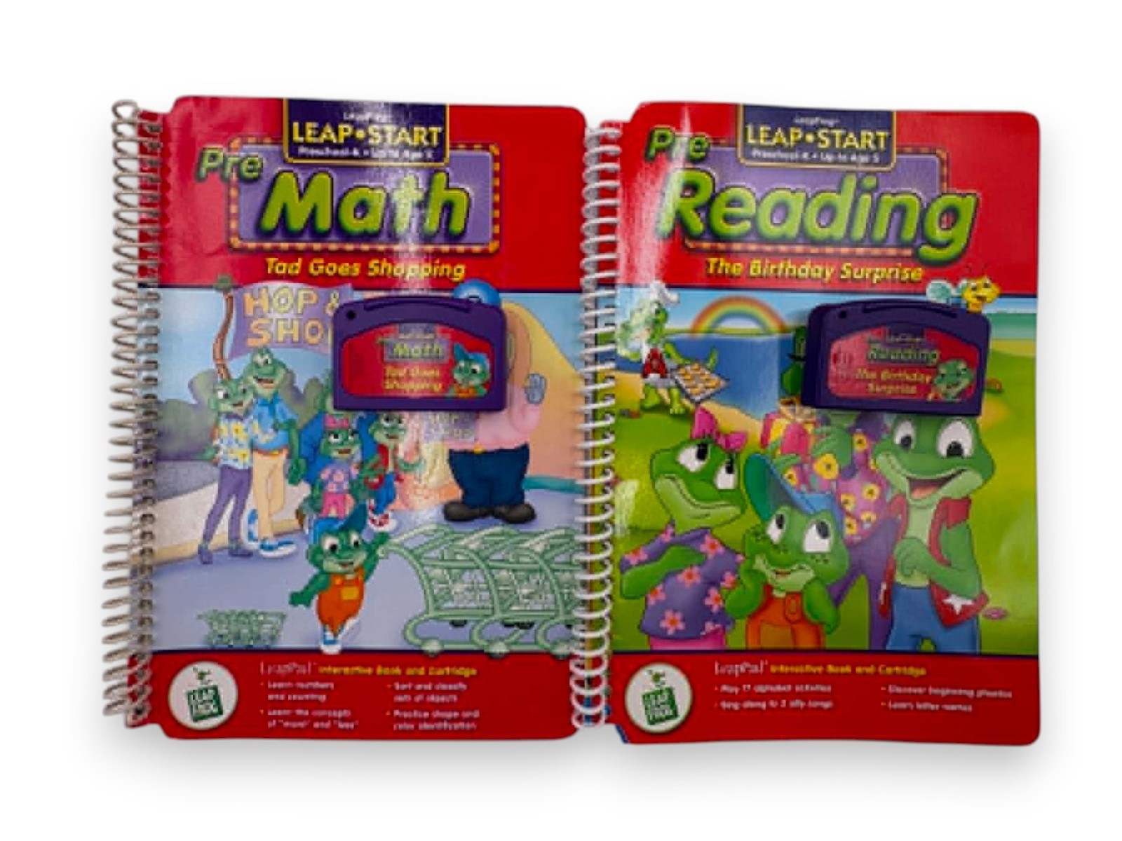 LeapFrog LeapPad + Writing Learning System Bag & 15 Books & Cartridges PreK-5th