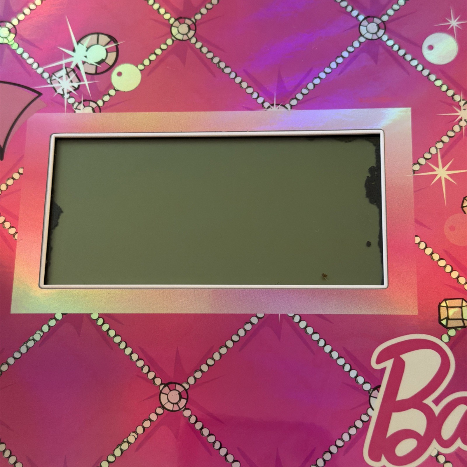 Pink Barbie Learning Laptop Computer Oregon Scientific- Tested- Screen Has Marks