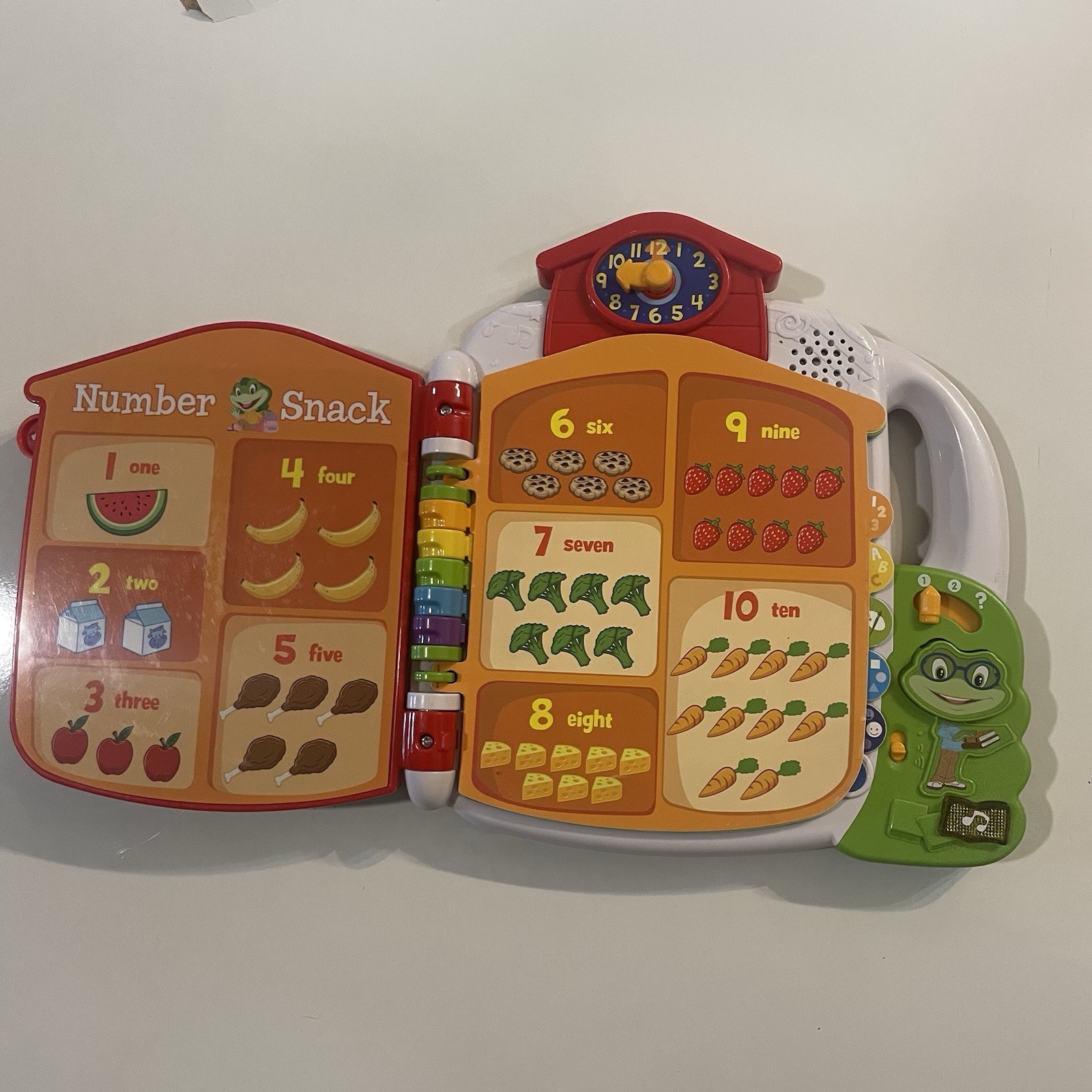 LeapFrog Tad’s Get Ready for School Book Reading Leap Frog Learning Interactive