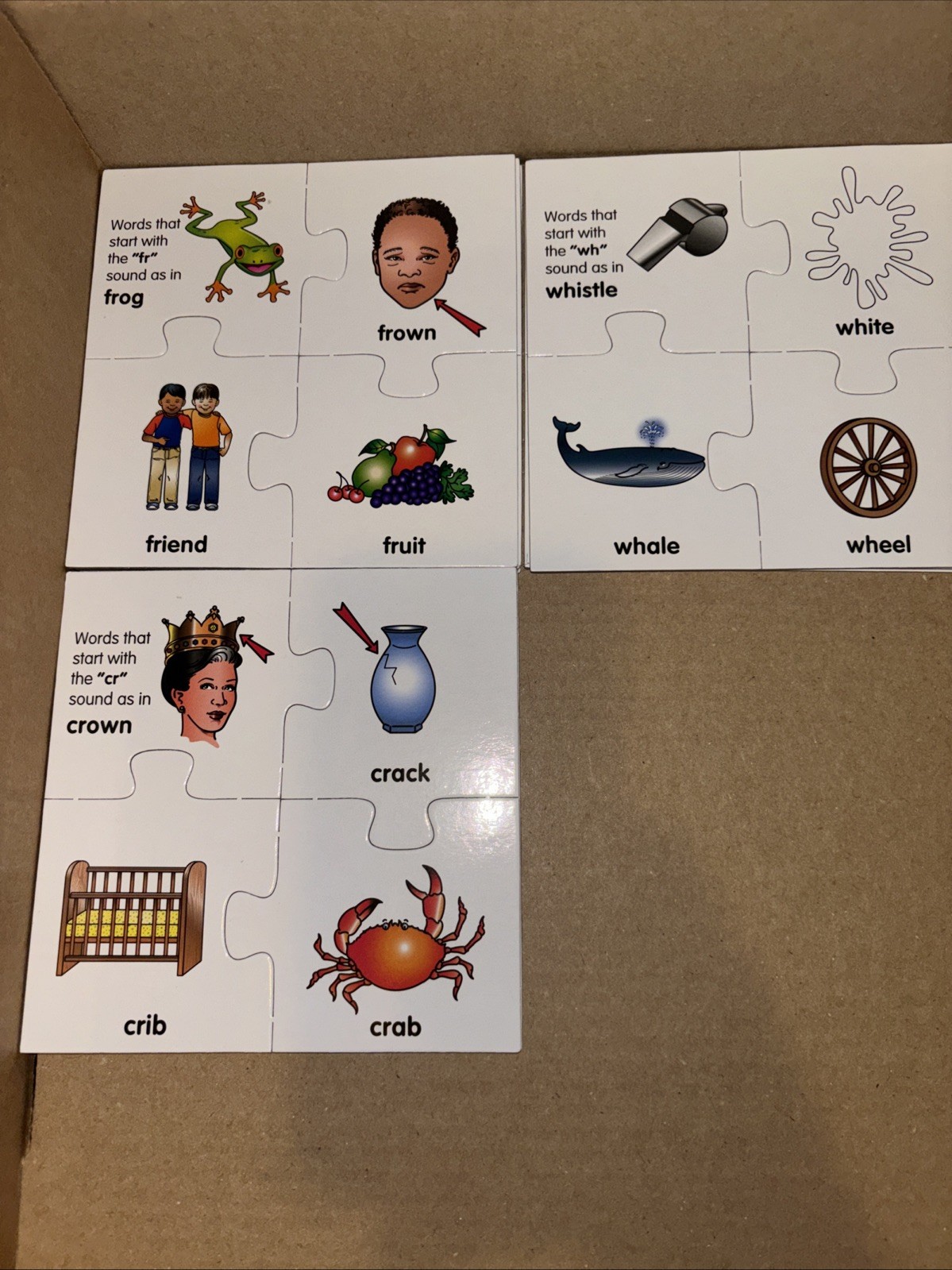 Really Good Stuff Initial Blends And Digraph Puzzles – centers kindergarten ELA