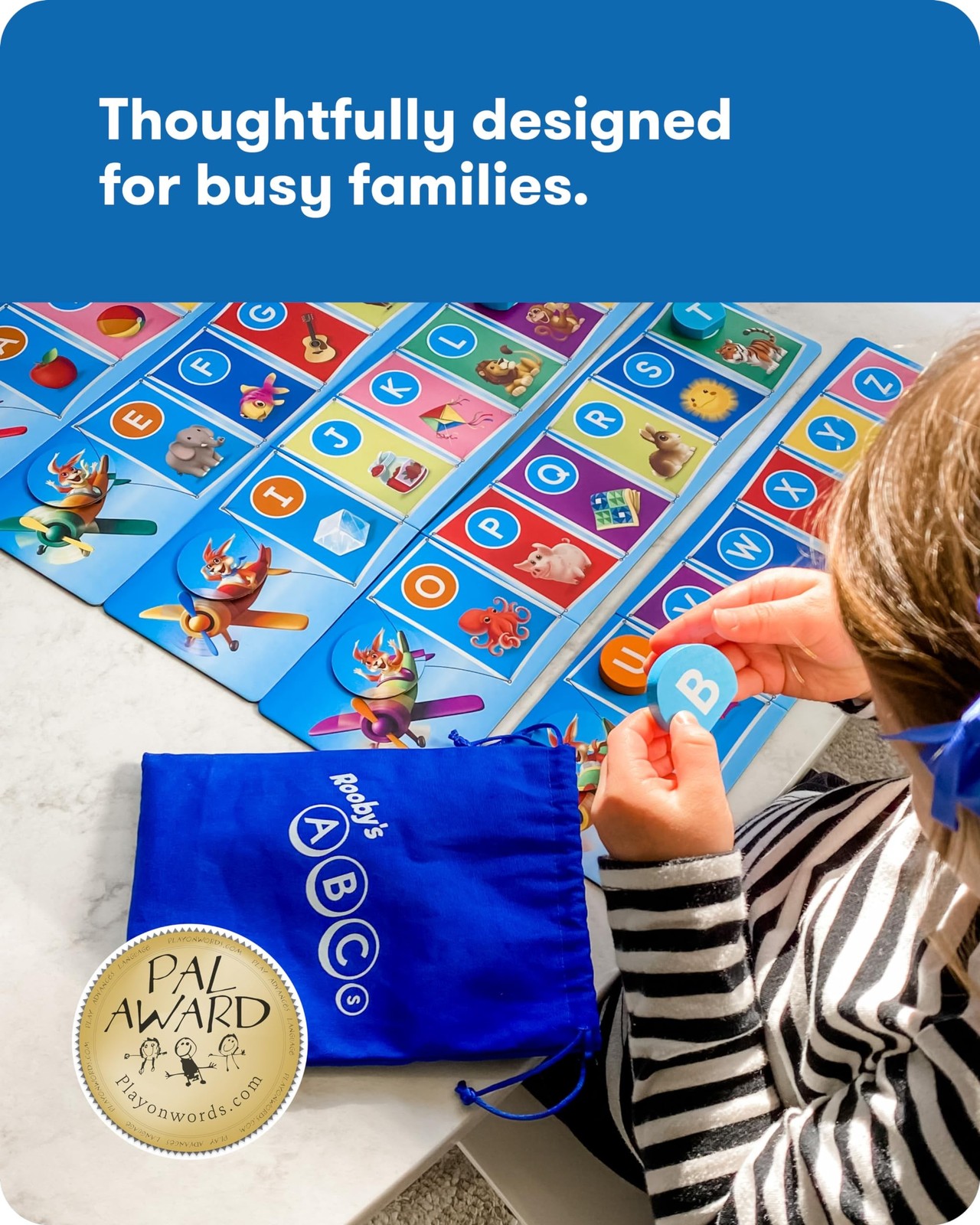 SimplyFun Rooby’s ABC’s – Pre-K Alphabet Game – Letter Recognition G