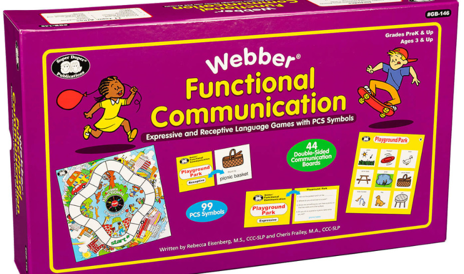 Webber Functional Communication Expressive & Receptive Language Game Complete