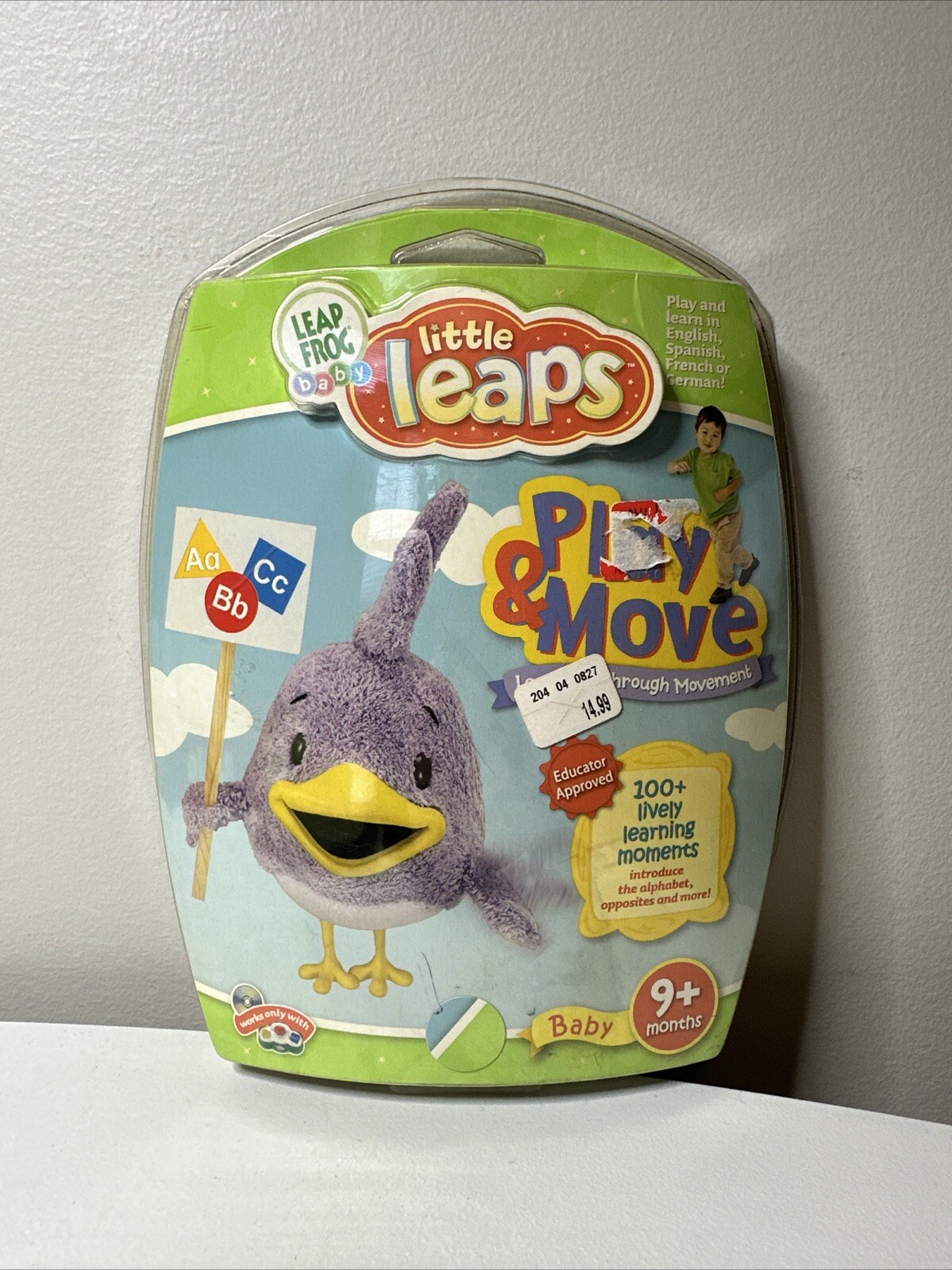 Leap Frog Baby Little Leaps PLAY & MOVE Learning Through Movement DVD