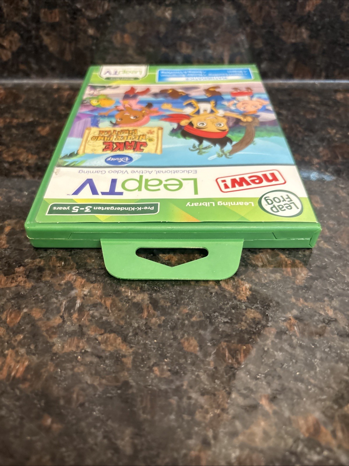 Leap Frog Leap TV Disney Jake and the Never Land Pirates Educational Video Game