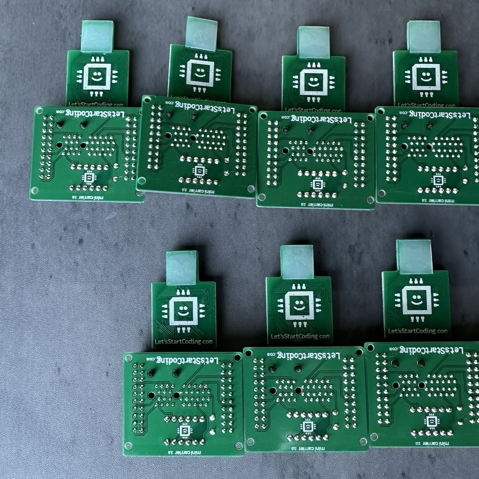 Lot of 16 Let’s Start Coding Maker Boards w/ Mini Carrier v2.0